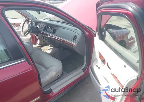 2002 Mercury Grand Marquis Ls из США, поврежденный, VIN 2MEFM75W02X615915